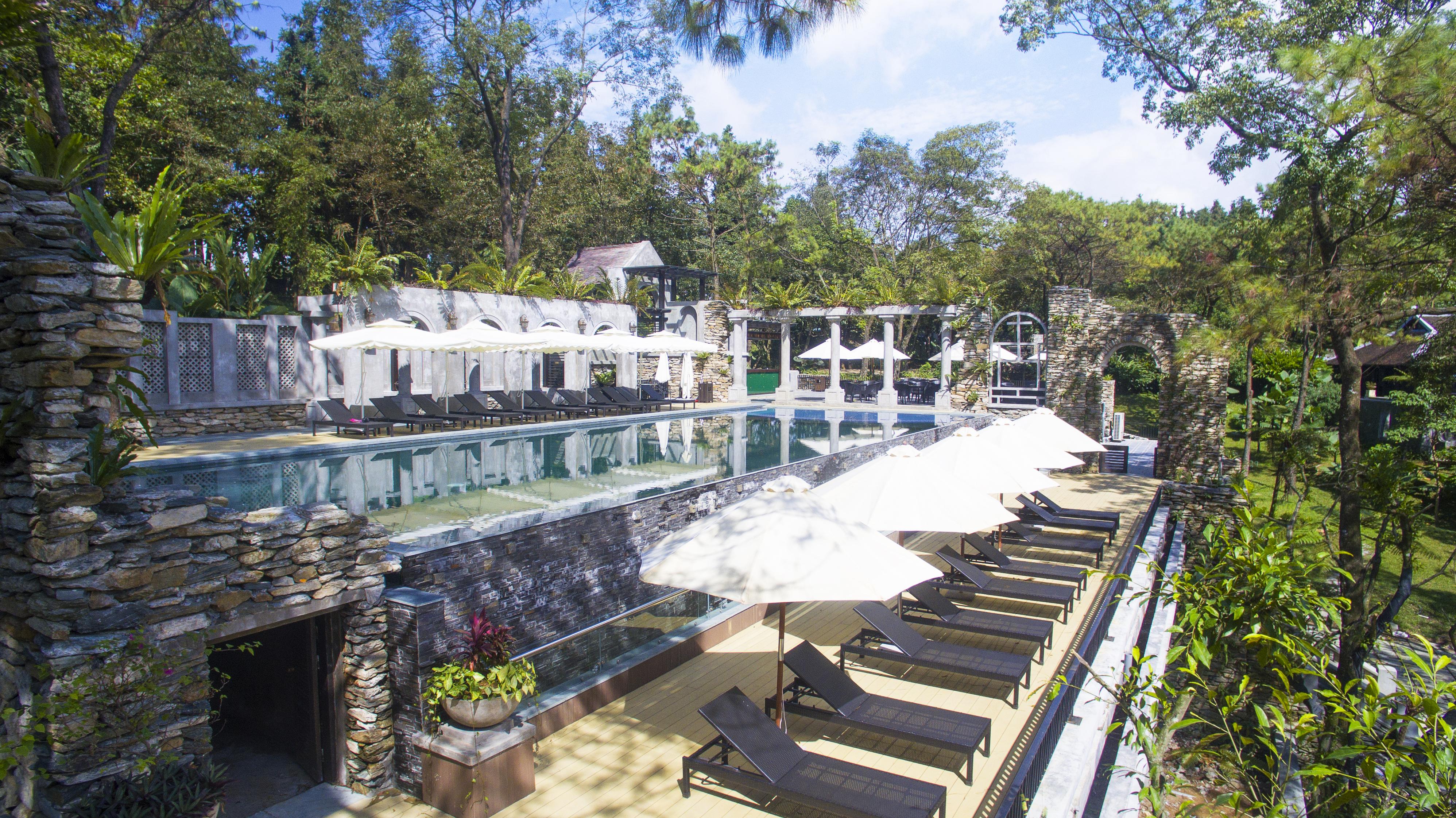 Hotel Melia Ba VI Mountain Retreat à Hanoï Extérieur photo
